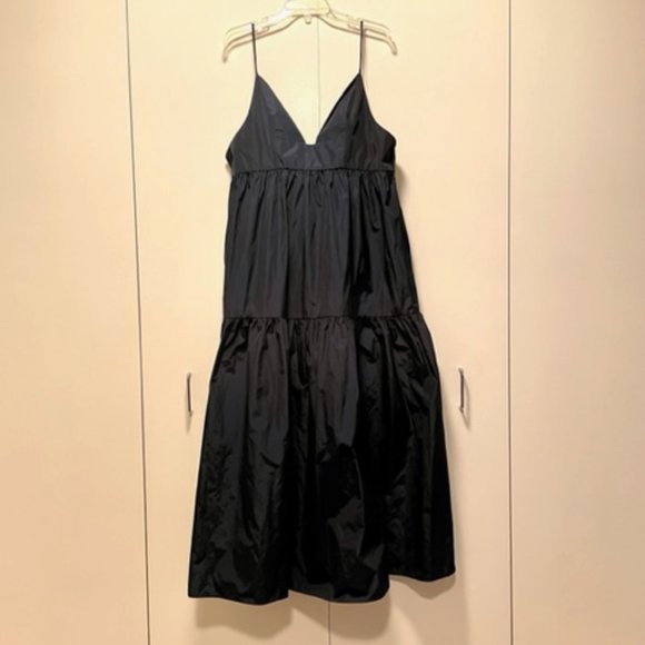 Modern Citizen Oralia Taffeta Sweetheart Neck Tiered Dress (NWOT) - Picture 5 of 13